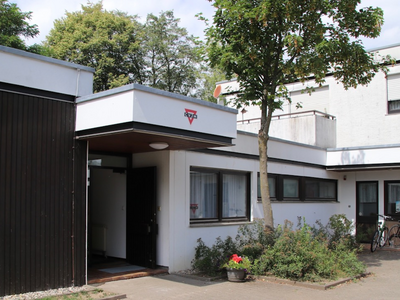 CVJM-Eutingen Gemeindezentrum Mäuerrach Stadtteil Eutingen Pforzheim Zentrum Front schräg