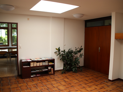 CVJM-Eutingen Gemeindezentrum Mäuerrach Stadtteil Eutingen Pforzheim Eingangsbereich