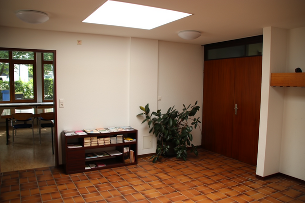 CVJM-Eutingen Gemeindezentrum Mäuerrach Stadtteil Eutingen Pforzheim Eingangsbereich