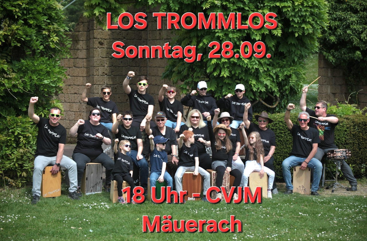 CVJM -Eutingen e.v., Gemeindezentrum Mäuerach, Pforzheim, Feierabend Gottesdienst Los Trommlos 1