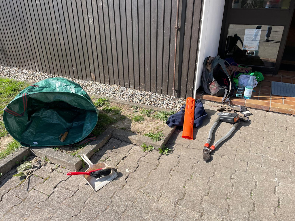 CVJM-Eutingen Gemeindezentrum Mäuerach Stadtteil Eutingen Pforzheim Nachrichten Arbeitseinsatz April 2025_5