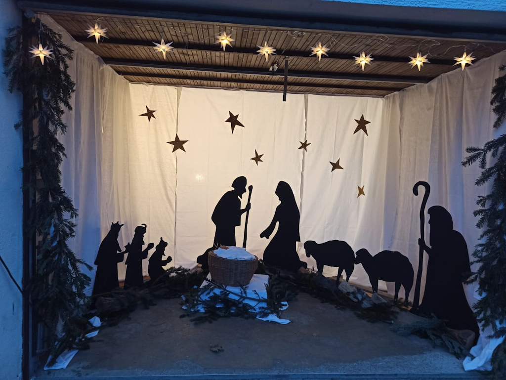 CVJM-Eutingen Gemeindezentrum Mäuerach Stadtteil Eutingen Pforzheim Nachrichten Weihnachtent steht vor der Tür - Weihnachtskrippe